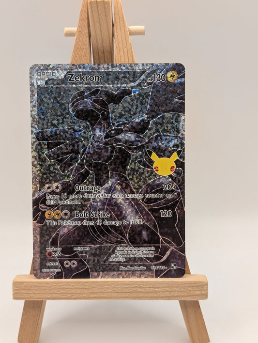 Pokémon TCG Zekrom Celebrations: Classic Collection 114/114 Holo Ultra Rare FRENLY BRICKS - Open 7 Days