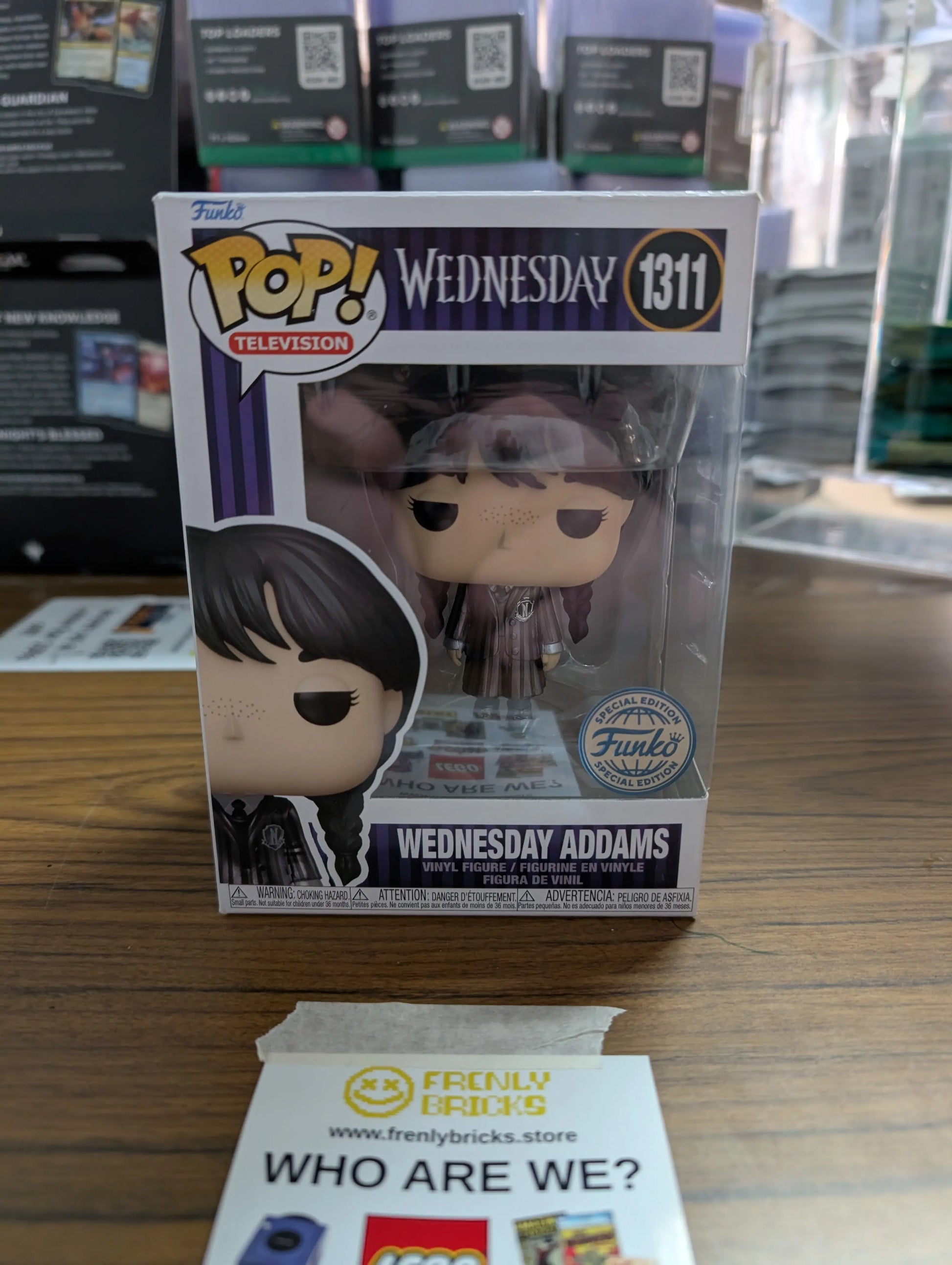 Funko Pop Vinyl Wednesday Addams 1311 FRENLY BRICKS - Open 7 Days