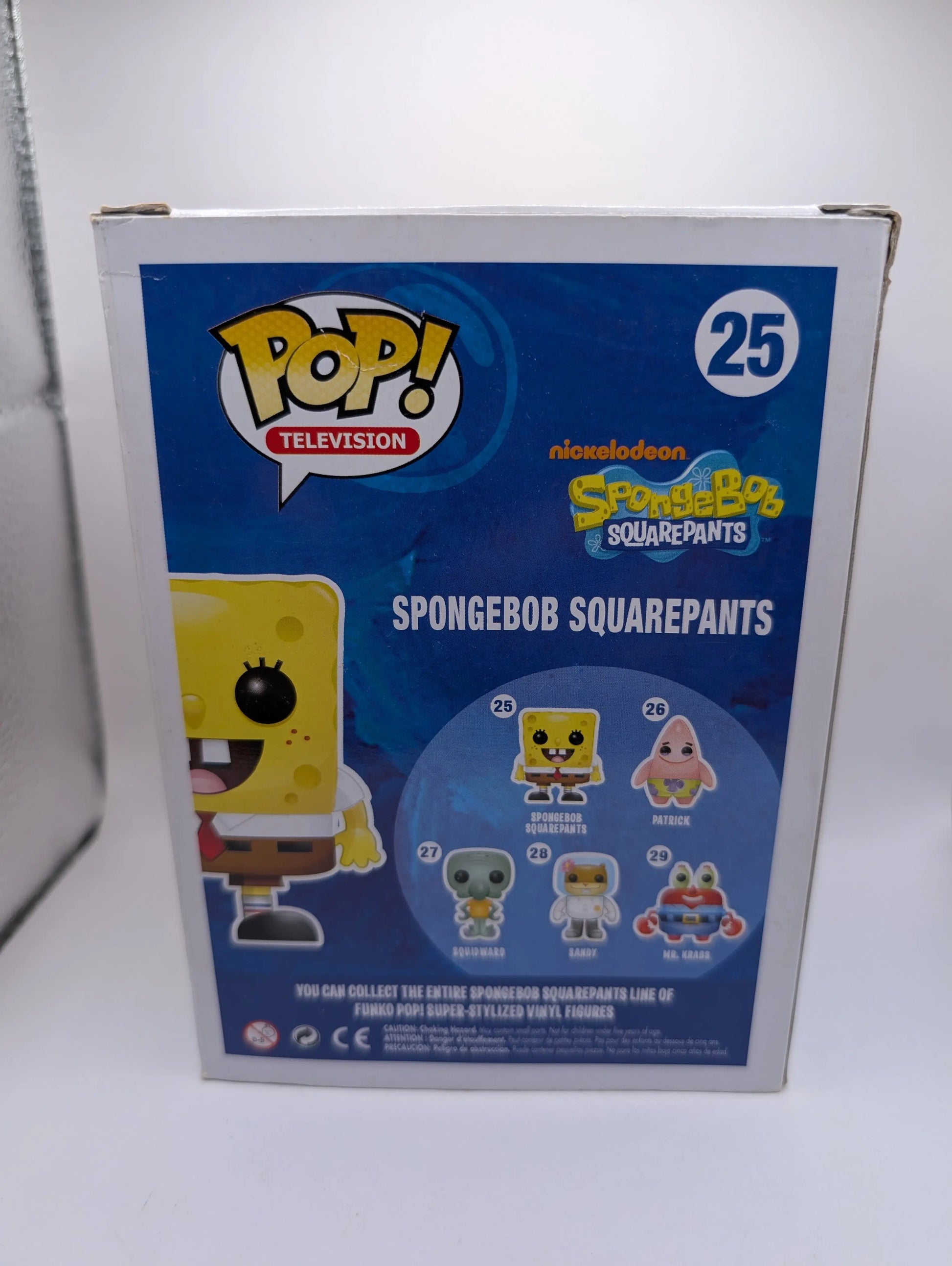 Funko POP! - Nickelodeon - Spongebob Squarepants #25 - Vaulted 2014 FRENLY BRICKS - Open 7 Days