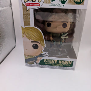 The Crocodile Hunter - Steve Irwin Pop! Vinyl Figure #921 FRENLY BRICKS - Open 7 Days