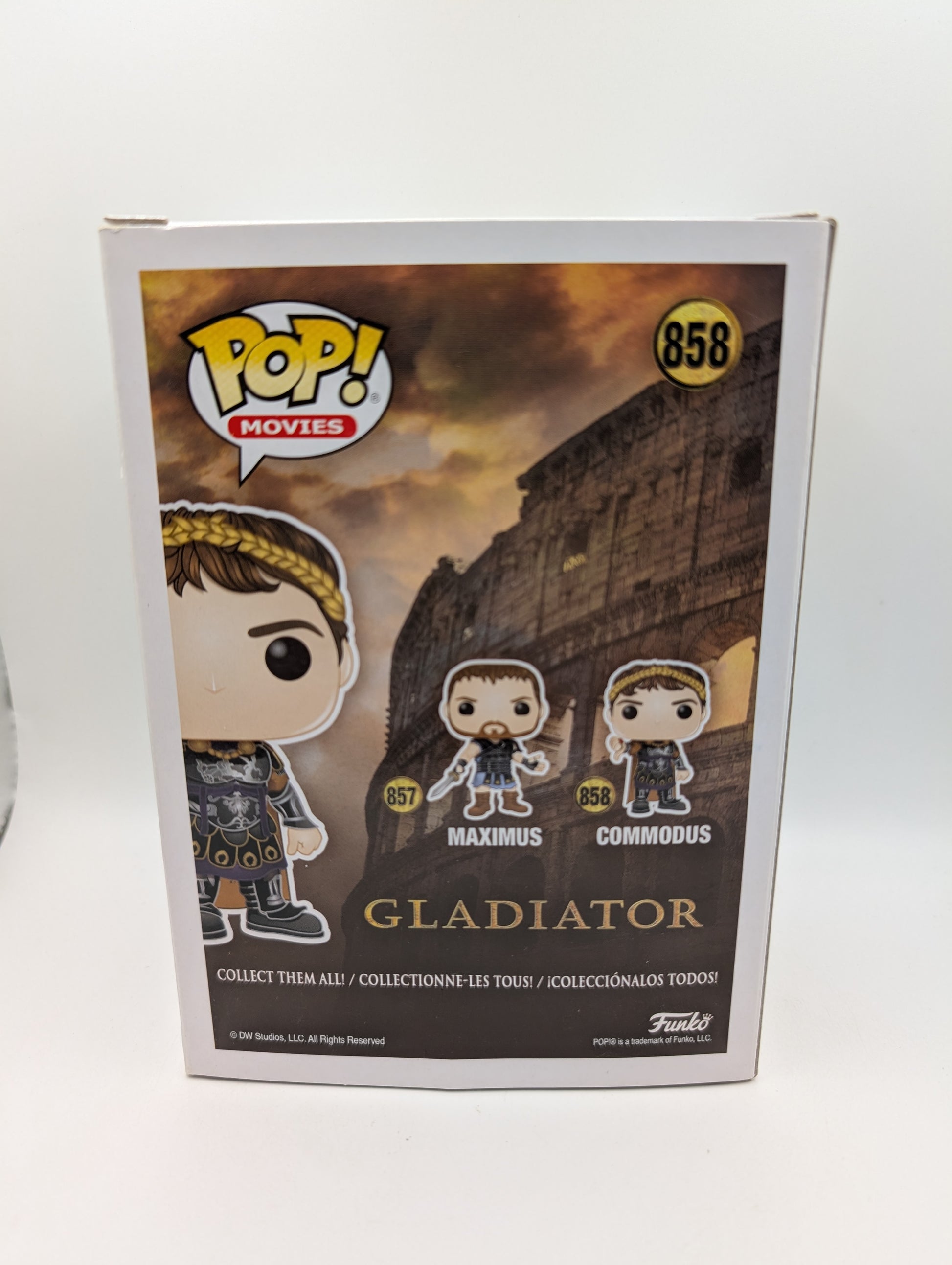 Funko Pop! Vinyl Commodus Pop 858 Gladiator 2019 Vaulted Figure