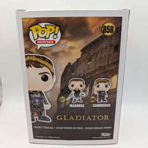 Funko Pop! Vinyl Commodus Pop 858 Gladiator 2019 Vaulted Figure
