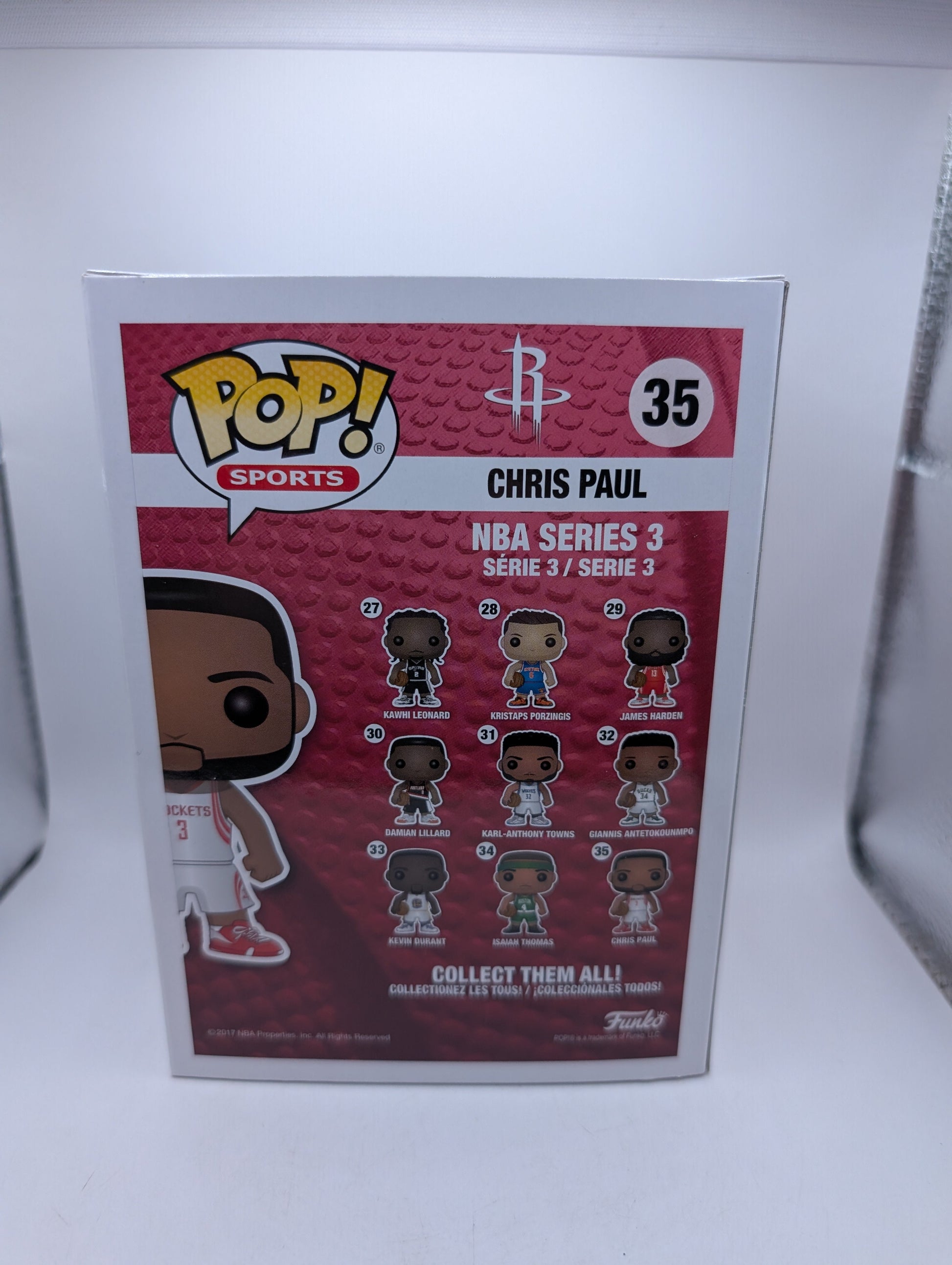 #35 Chris Paul - Houston Rockets NBA Vinyl Funko Pop! FRENLY BRICKS - Open 7 Days