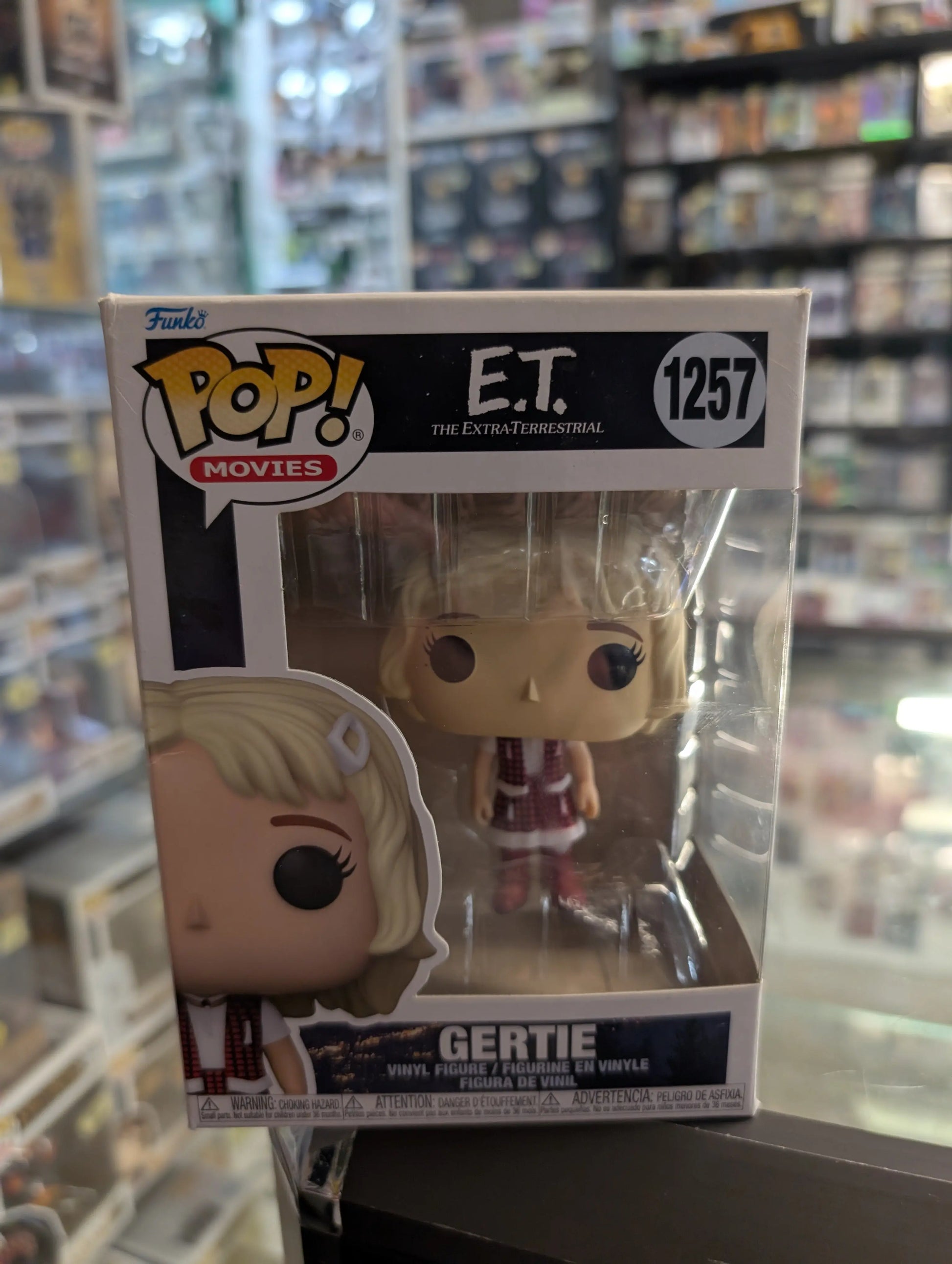 Funko Pop! 1257 Movies: Et The Extra-Terrestrial Gertie Classic Style FRENLY BRICKS - Open 7 Days