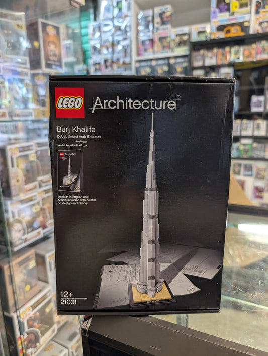 LEGO ARCHITECTURE: Burj Khalifa (21031) SEALED FRENLY BRICKS - Open 7 Days
