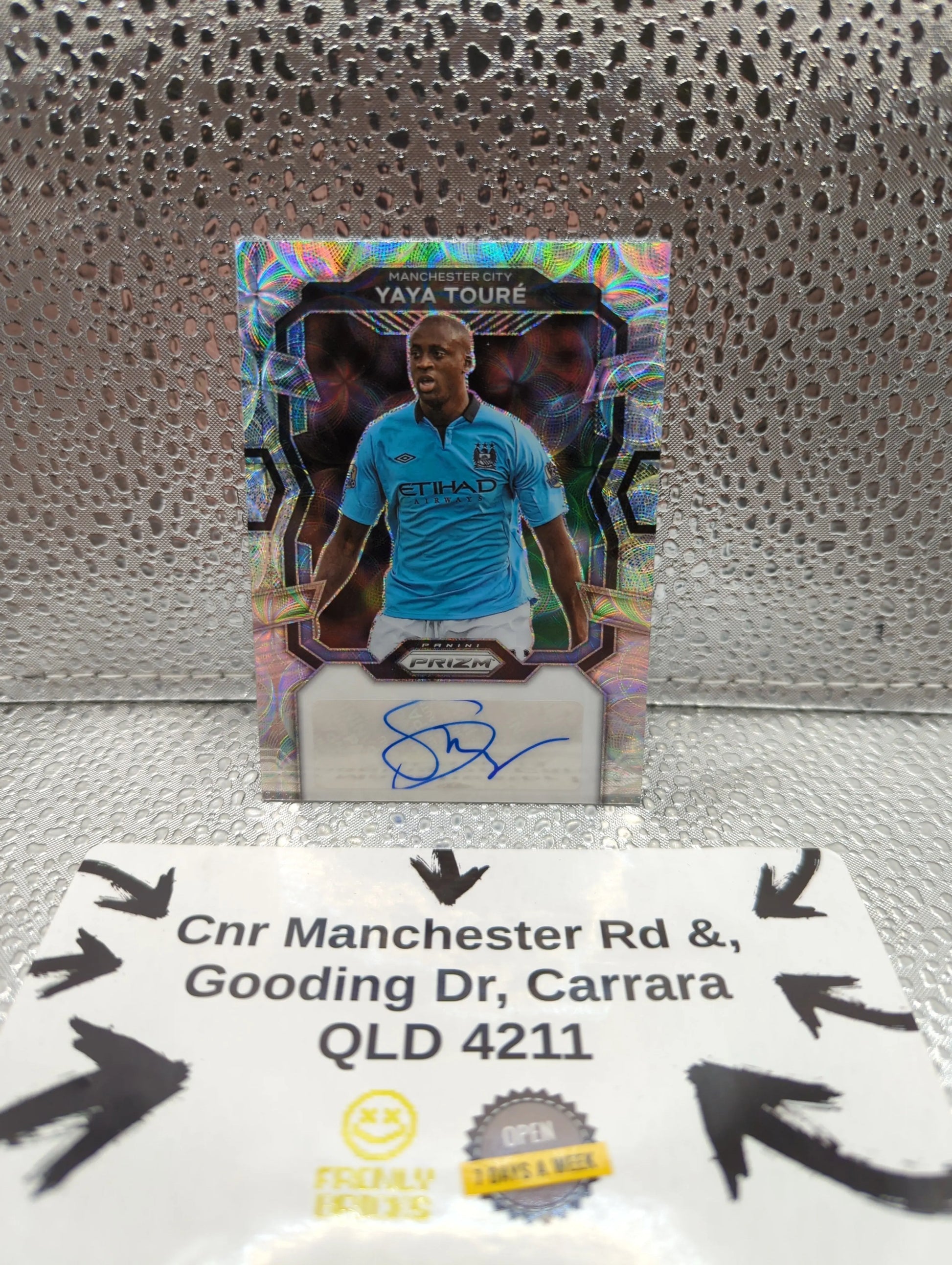 2023-24 Panini Prizm Choice Scope YAYA TOURE AUTO FRENLY BRICKS - Open 7 Days