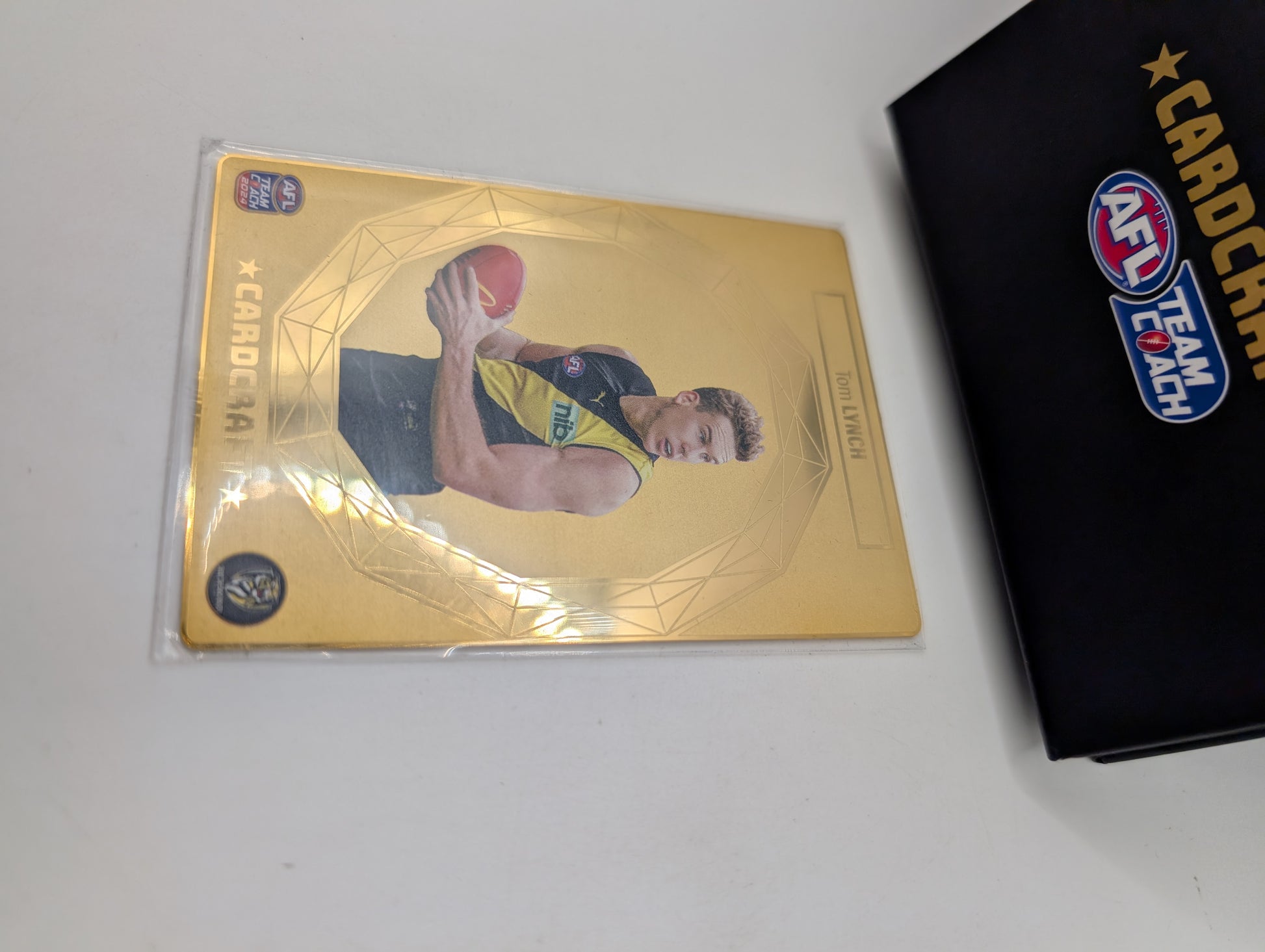 Cardcraft 24k Gold Card Craft 2025 Teamcoach AFL Footy Card Tom Lynch