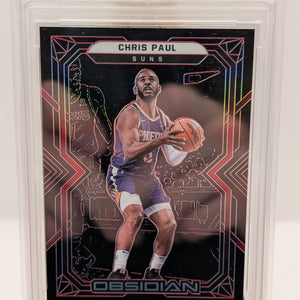 Chris Paul 2021-2022 Obsidian #120 Numbered /5 PSA 9 FRENLY BRICKS - Open 7 Days