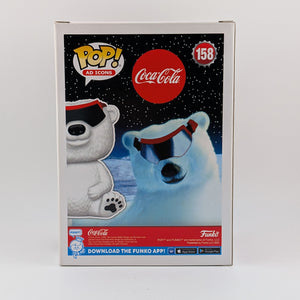 Funko POP! Tv Icons Coca-Cola #158 90s Coca-Cola Polar Bear Vinyl Collectable Rare FRENLY BRICKS - Open 7 Days
