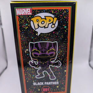 Funko Pop - Marvel Black Panther Black Light #891 Exclusive BlackLight FRENLY BRICKS - Open 7 Days