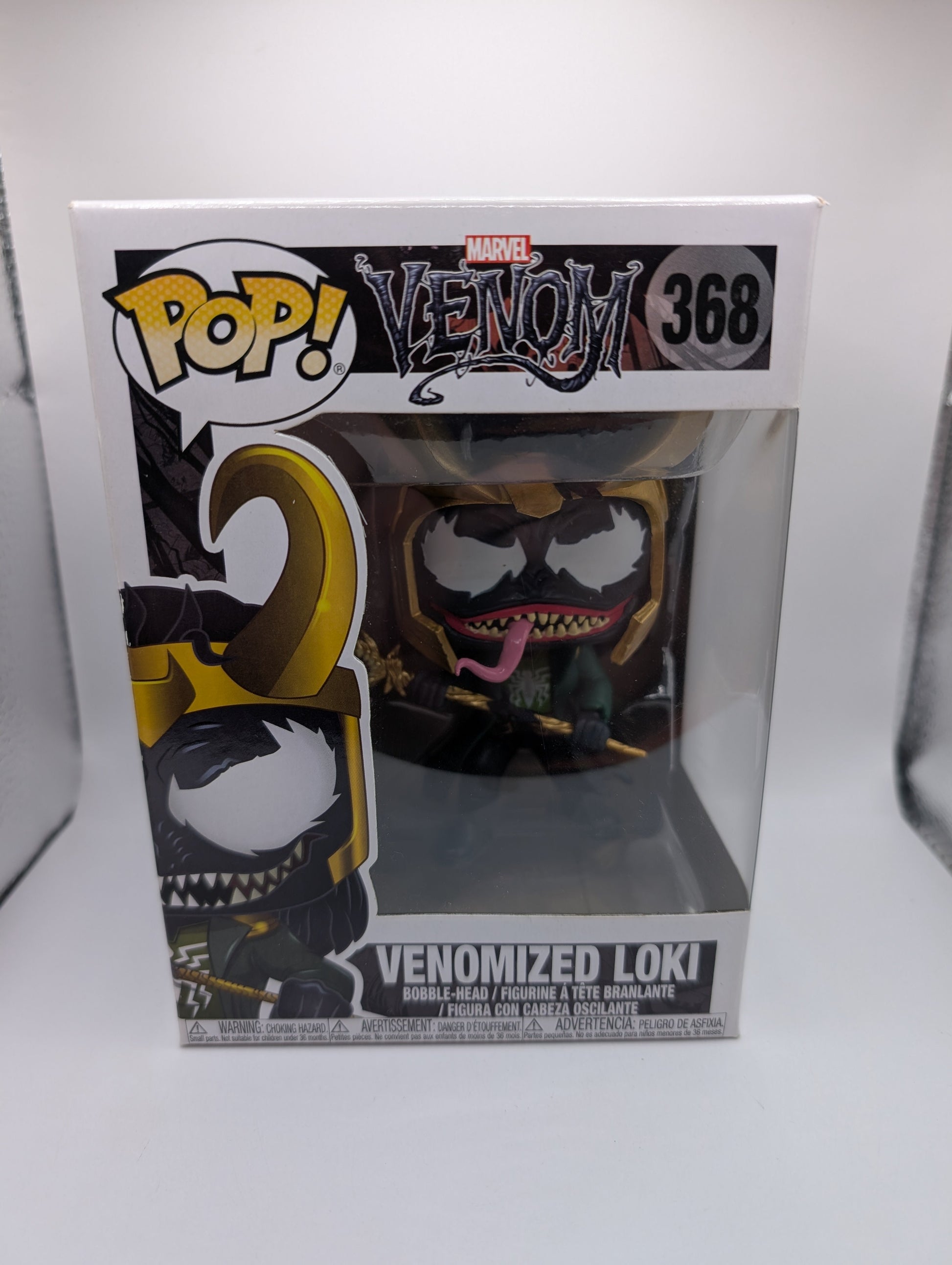 Funko Pop! Vinyl Marvel Venom Series #368 Venomized Loki FRENLY BRICKS - Open 7 Days