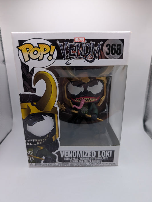 Funko Pop! Vinyl Marvel Venom Series #368 Venomized Loki FRENLY BRICKS - Open 7 Days