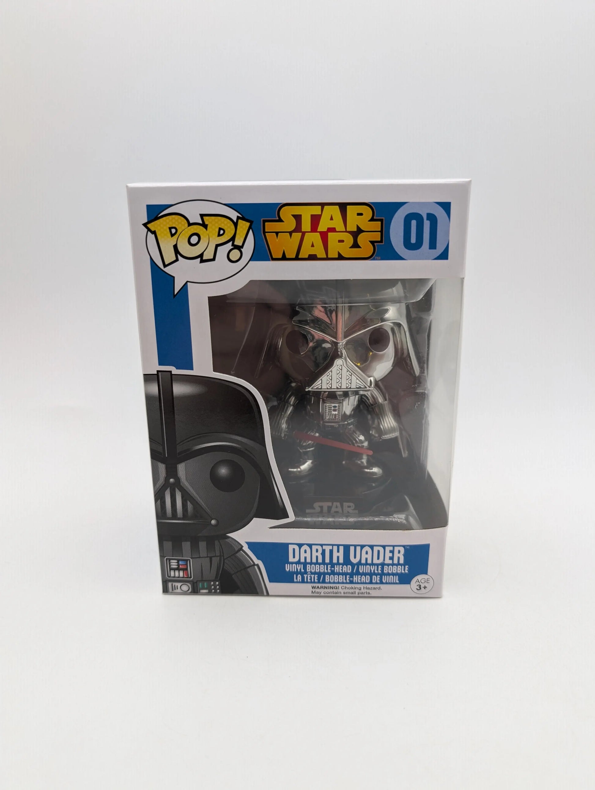 Star Wars - Darth Vader (Chrome) #01 Funko Pop Vinyl FRENLY BRICKS - Open 7 Days
