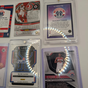 Washington Wizards NBA Basketball Card Lot, Rookies, Patch, Auto, Alexandre Sarr FRENLY BRICKS - Open 7 Days