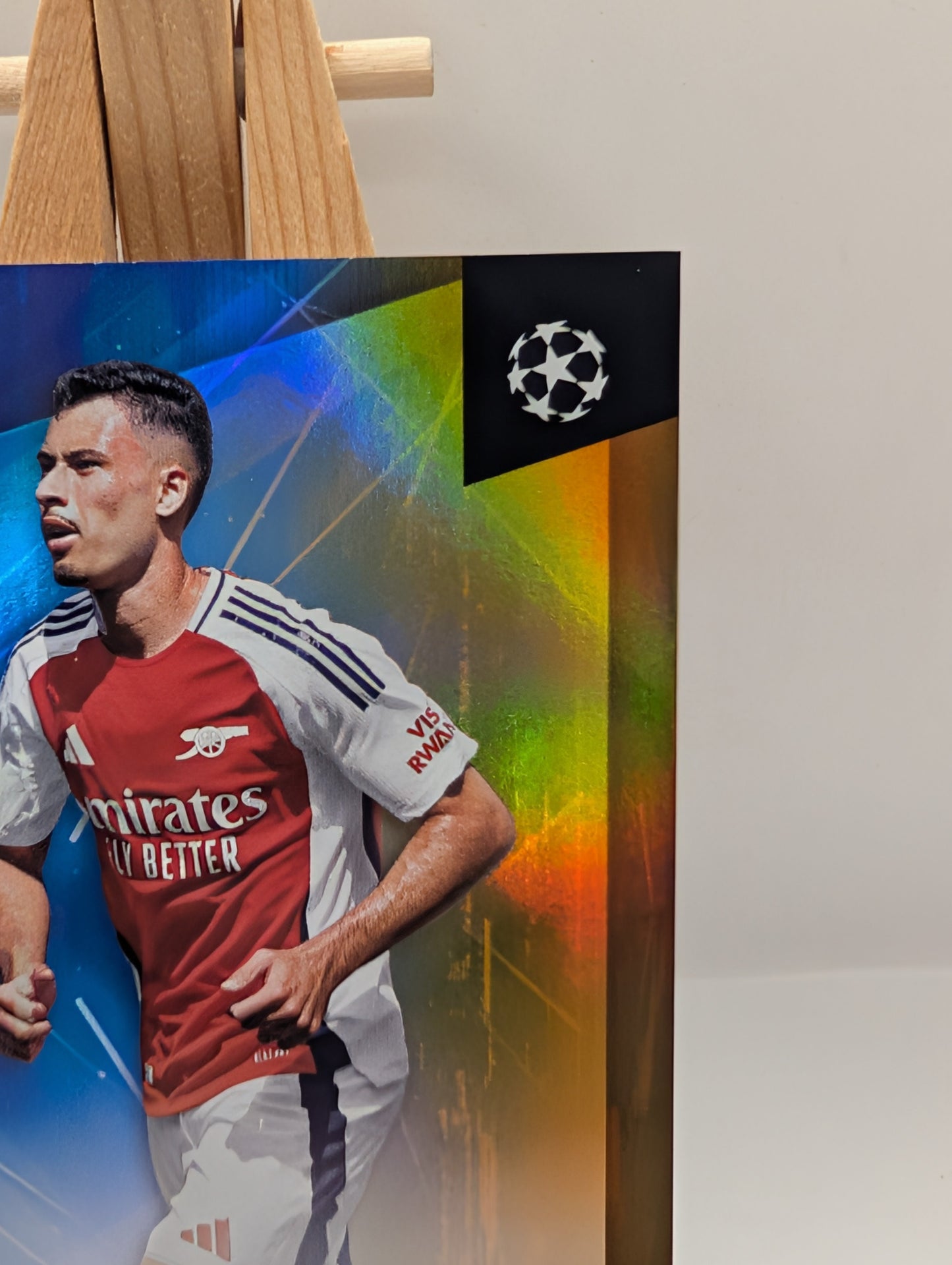 Gabriel Martinelli Arsenal FC /25 Orange 2024/25 Topps UCC Flagship #NE-3 FRENLY BRICKS - Open 7 Days
