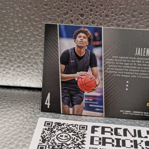 2021 Chronicles Gala Jalen Green RC ROOKIE #4 Houston Rockets FRENLY BRICKS - Open 7 Days