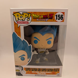 Animation Funko Pop - Super Saiyan God Super Saiyan Vegeta - No. 156 FRENLY BRICKS - Open 7 Days