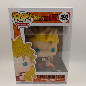Funko Pop! Animation: Dragon Ball Z #492 Super Saiyan 3 Goku FRENLY BRICKS - Open 7 Days