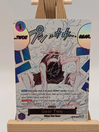 One Piece TCG OP11-080 Gear Two Event Alternate Art FRENLY BRICKS - Open 7 Days