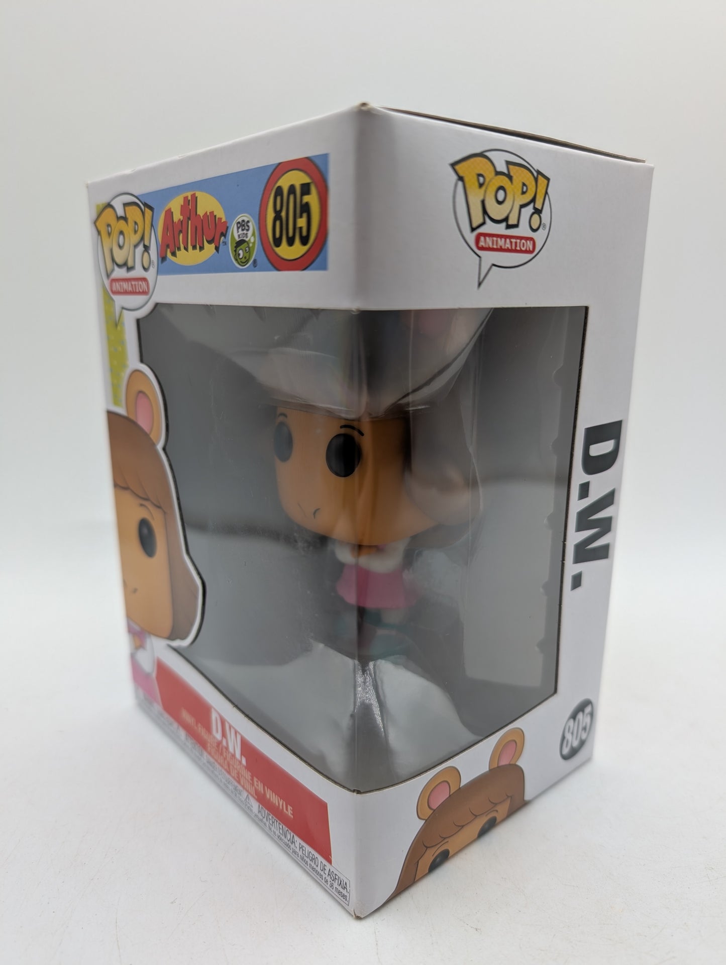 Funko Pop Animation Vinyl Figure Arthur - D.W. Dora Winifred #805 PBS Kids