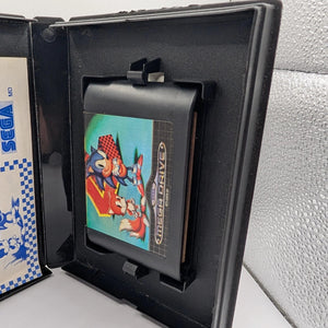 Sega Mega Drive SMD - Sonic The Hedgehog 2 - Cart + Box + Manual USED PAL FRENLY BRICKS - Open 7 Days