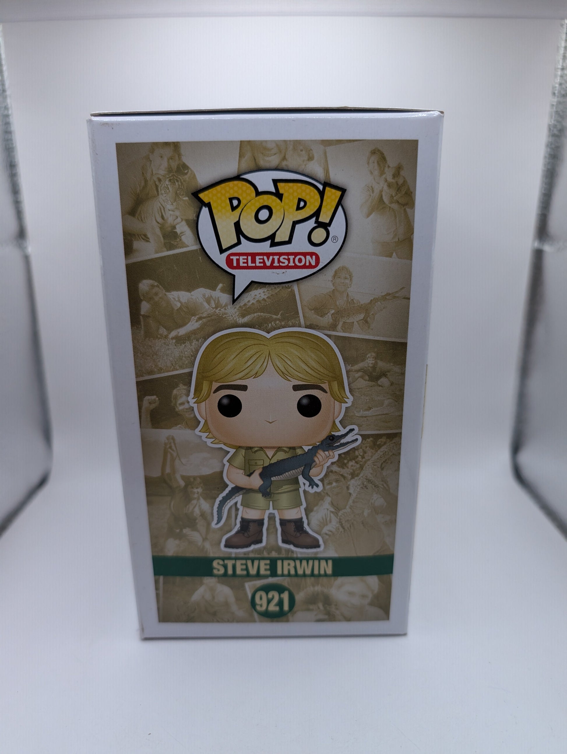 The Crocodile Hunter - Steve Irwin Pop! Vinyl Figure #921 FRENLY BRICKS - Open 7 Days