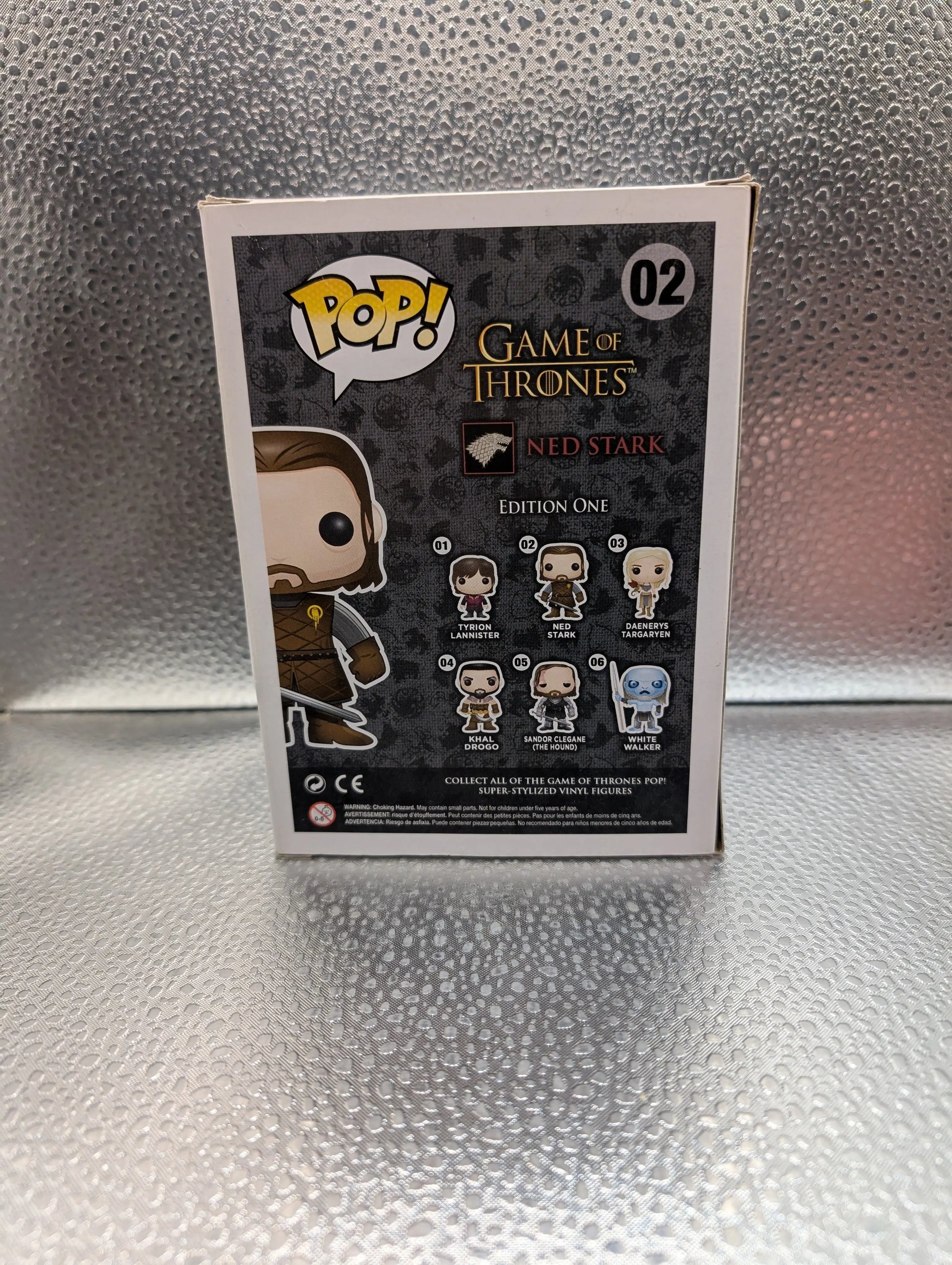 FUNKO Pop Vinyl Ned Stark Game Of Thrones #02 FRENLY BRICKS - Open 7 Days