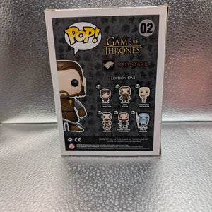 FUNKO Pop Vinyl Ned Stark Game Of Thrones #02 FRENLY BRICKS - Open 7 Days
