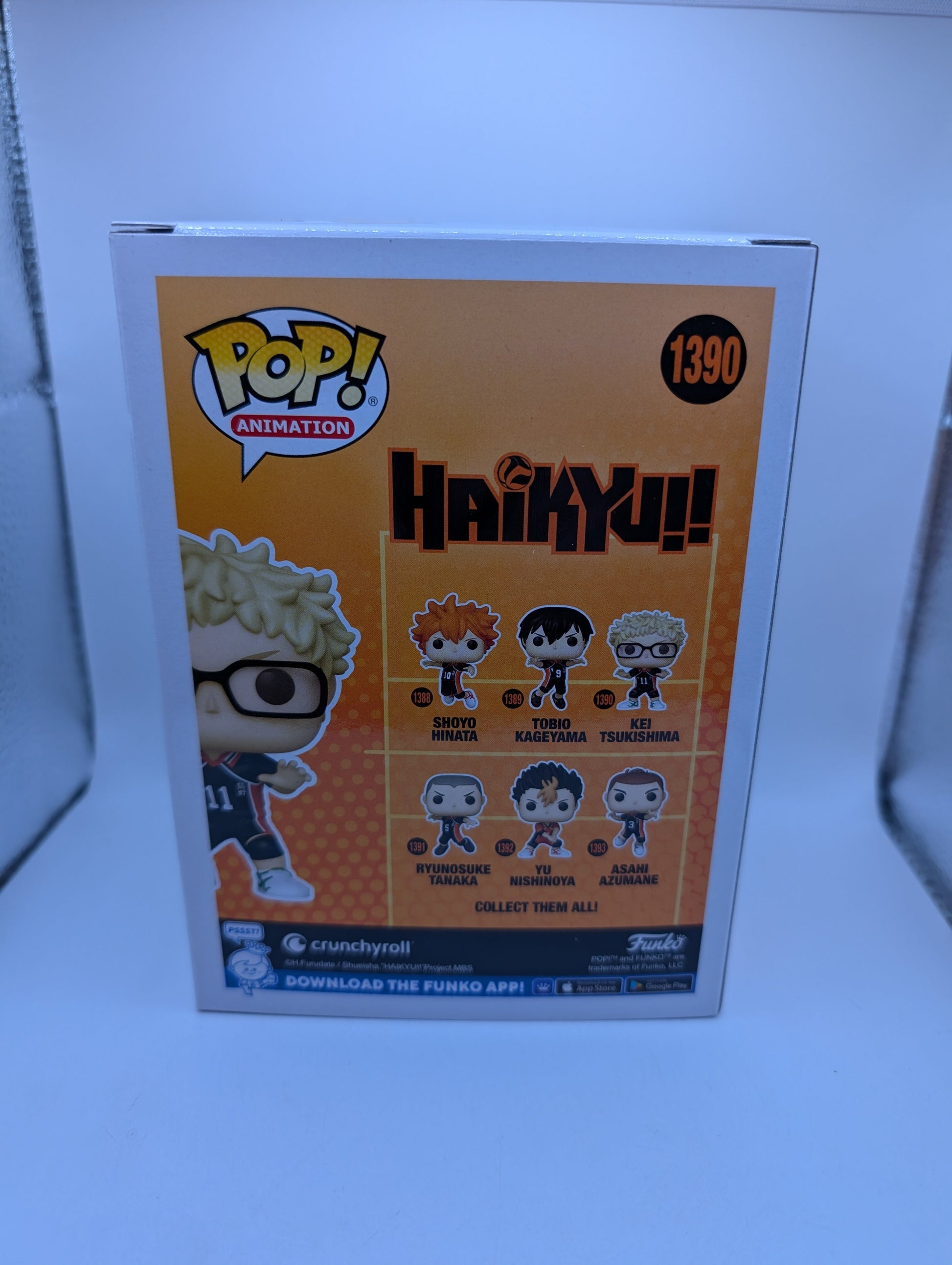 Funko Pop Haikyu!! Kei Tsukishima 1390 Vinyl Figure FRENLY BRICKS - Open 7 Days