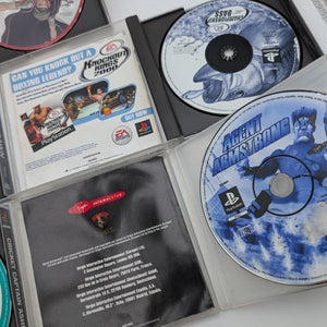 PS1 PlayStation 5x Game Lot Bundle Untested Fishing Cricket More FRENLY BRICKS - Open 7 Days