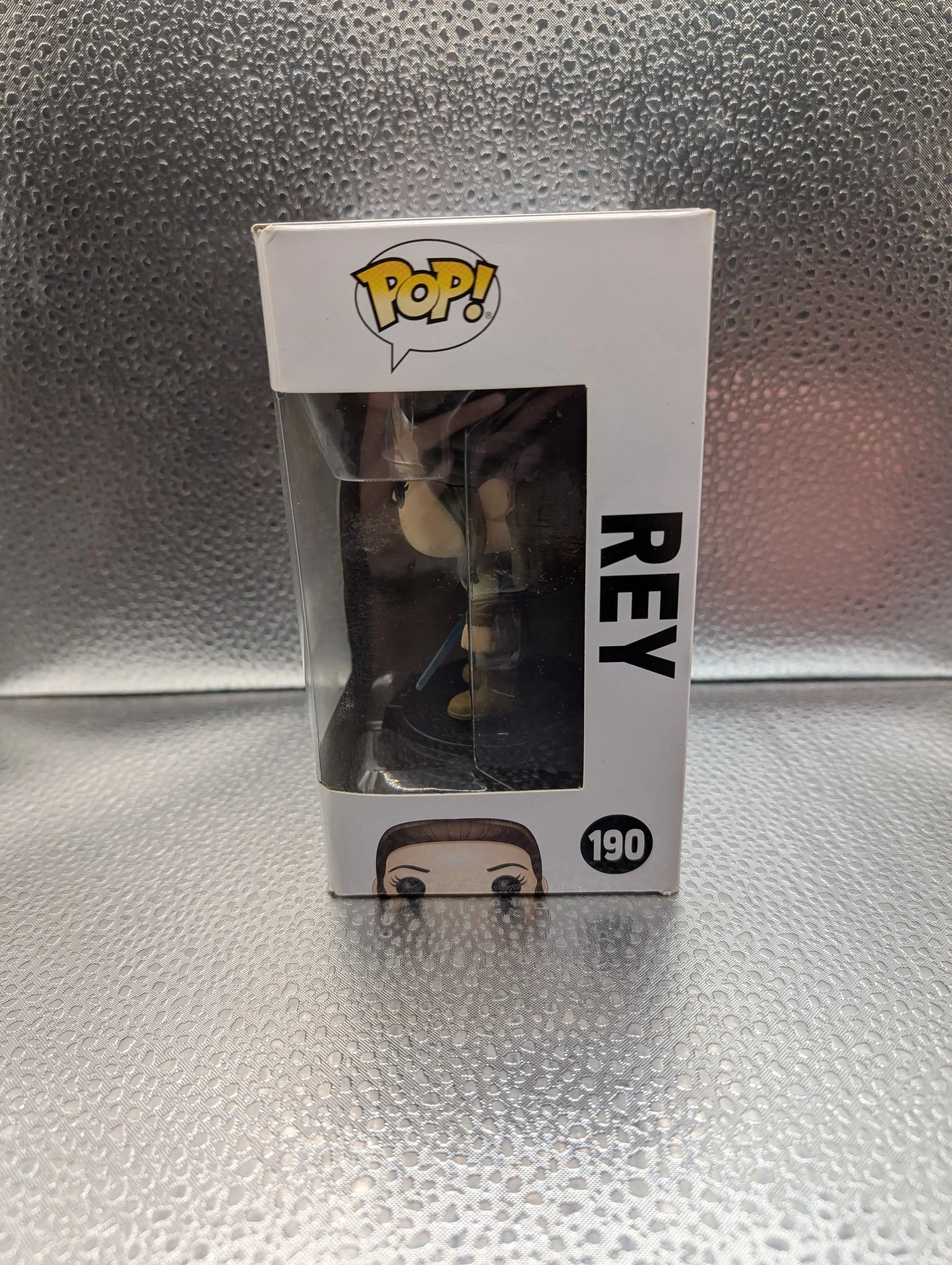 FUNKO Pop Vinyl Rey Star Wars #190 FRENLY BRICKS - Open 7 Days