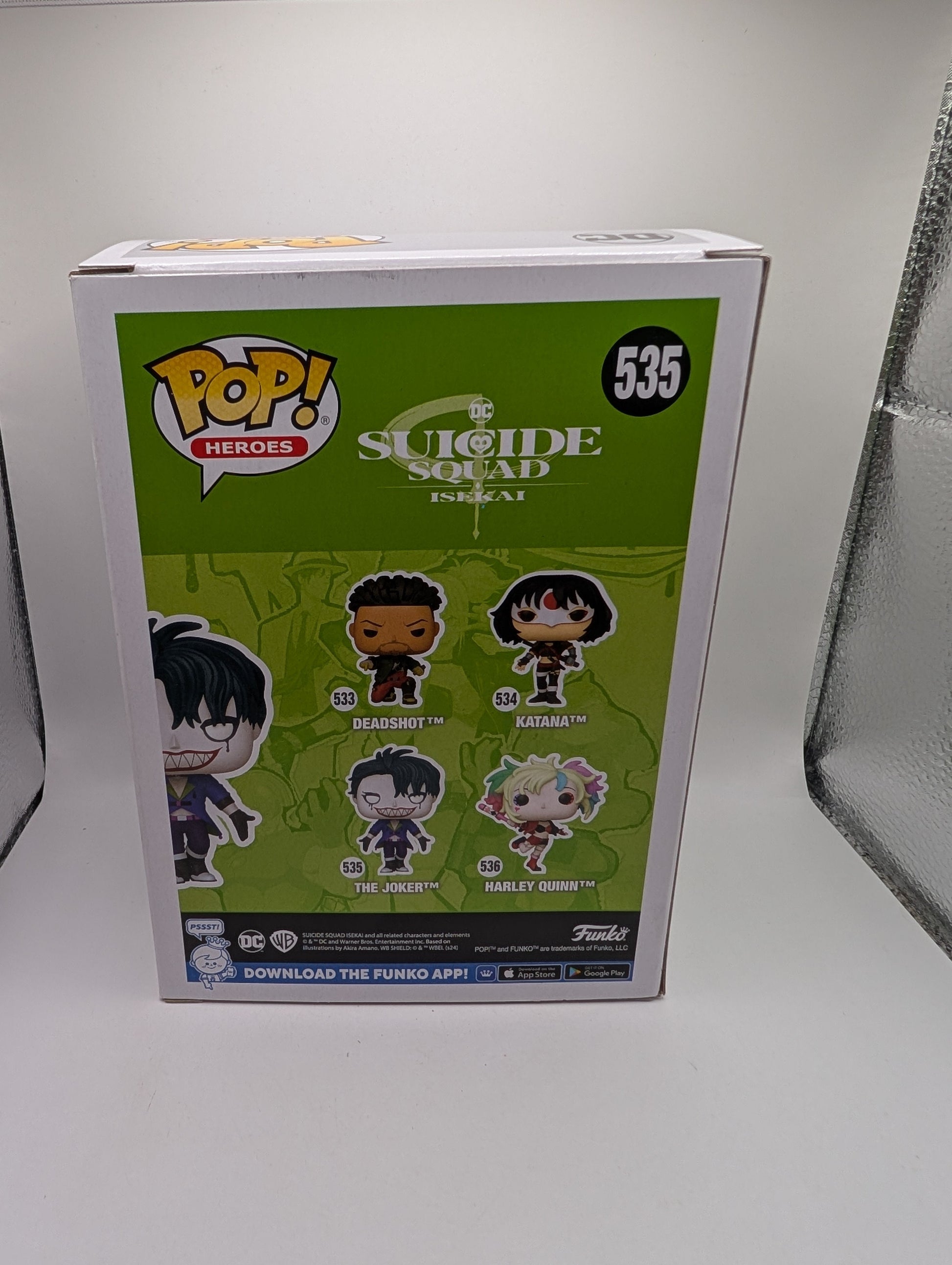 Funko POP! Heroes Suicide Squad Isekai - The Joker #535 - Vinyl figure FRENLY BRICKS - Open 7 Days