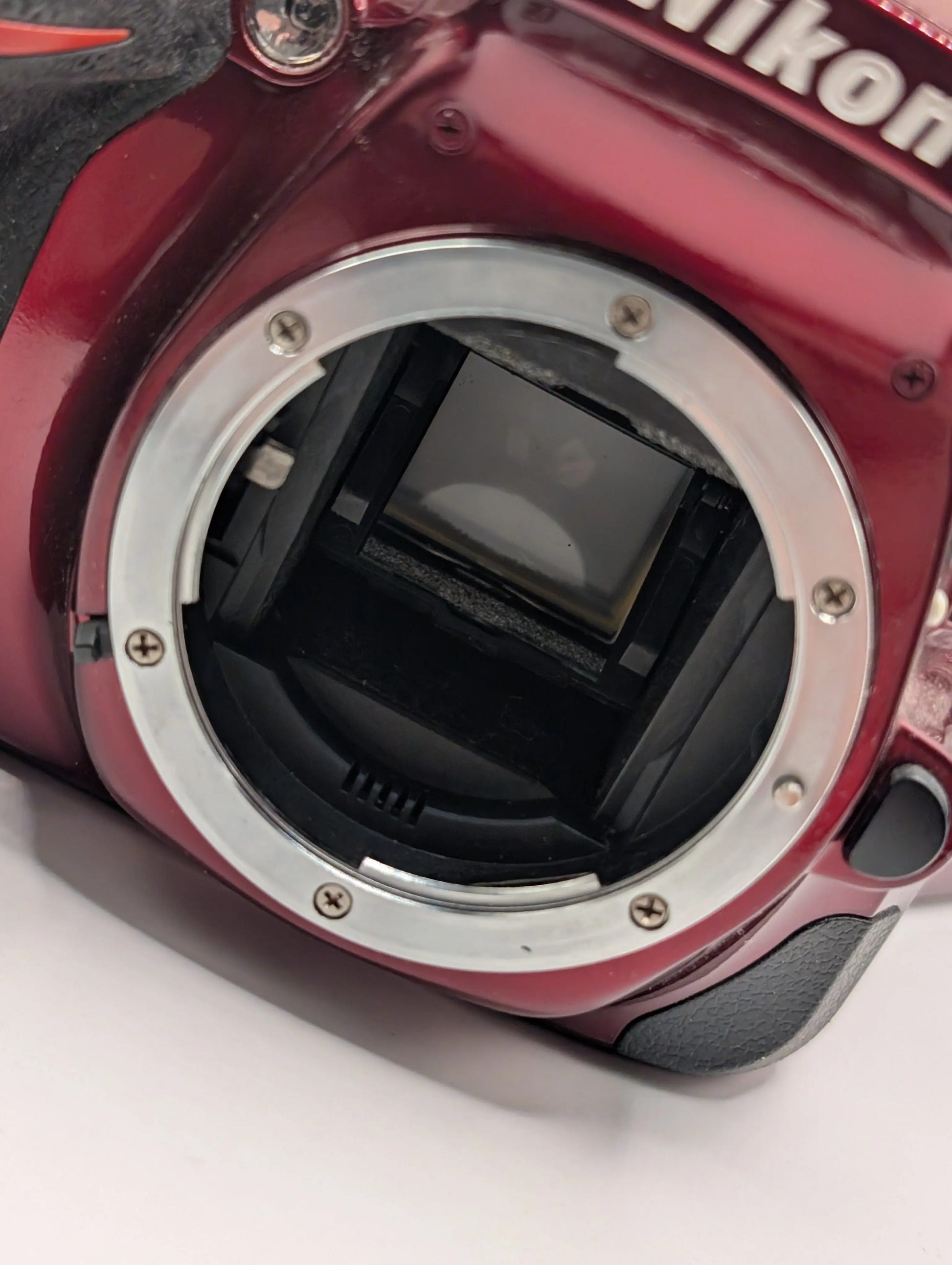 Nikon D5200 Digital Camera Red 24.1 Megapixel 3.2" No battery Untested FRENLY BRICKS - Open 7 Days image 16