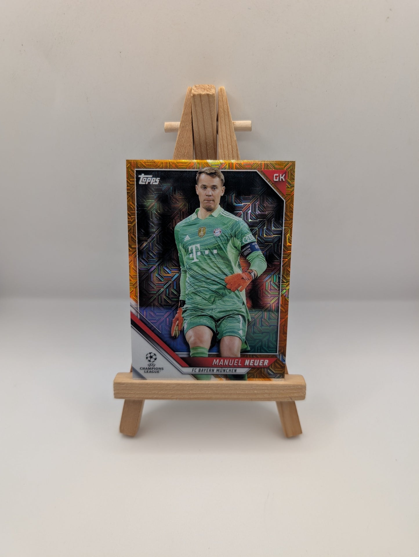 2021-22 Topps Chrome UCL Manuel Neuer ORANGE /25 #159 FRENLY BRICKS - Open 7 Days