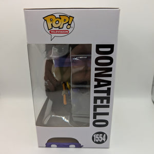 Teenage Mutant Ninja Turtles - Donatello with Bo Staff Pop! Vinyl Figure #1554 FRENLY BRICKS - Open 7 Days