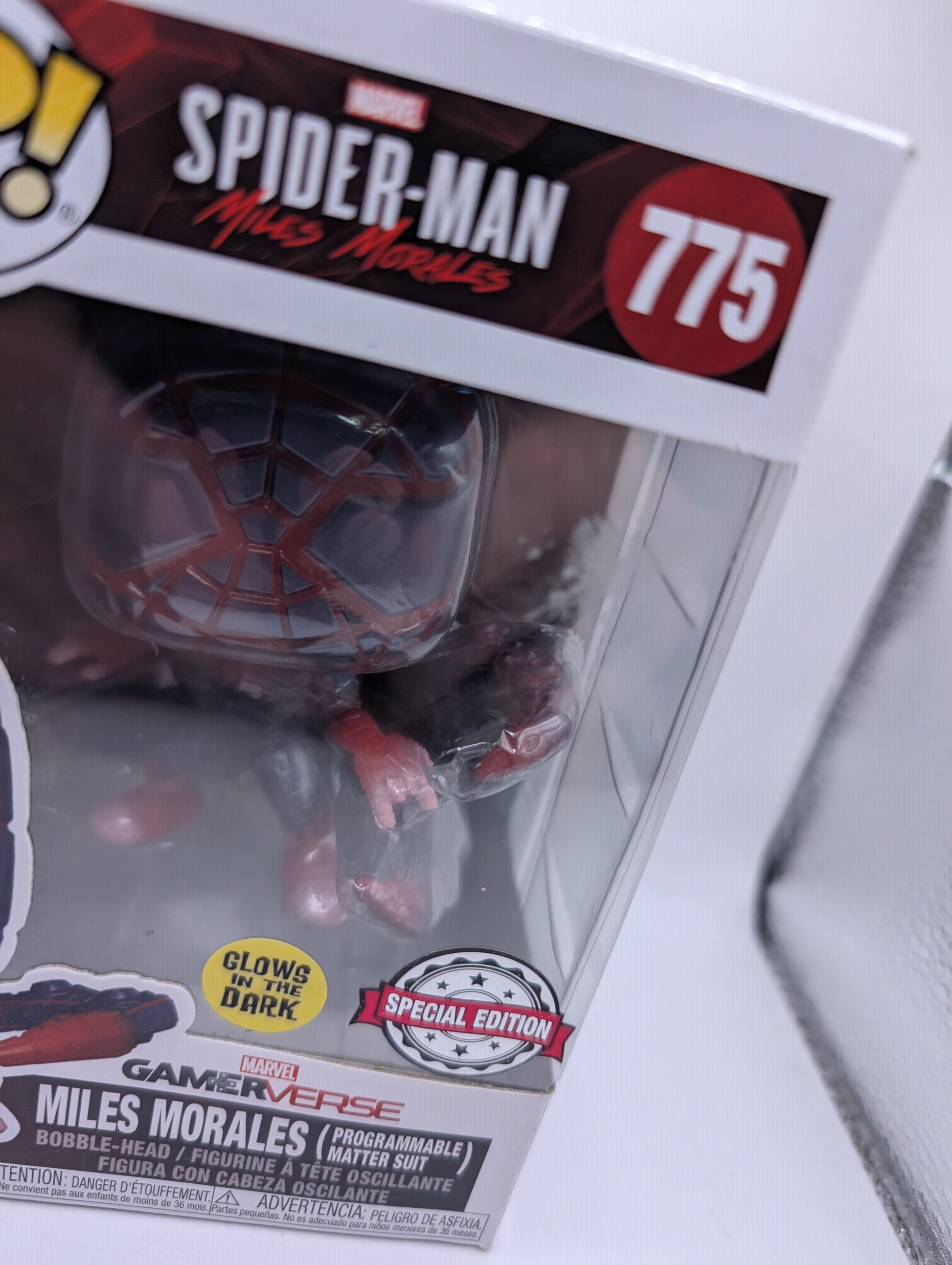 Miles Morales Funko POP! Vinyl #775 Spider-Man Glow In The Dark Special Edition FRENLY BRICKS - Open 7 Days