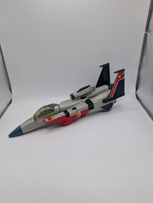Vintage 1983 Takara Transformers G1 Decepticon Air Commander Starscream FRENLY BRICKS - Open 7 Days