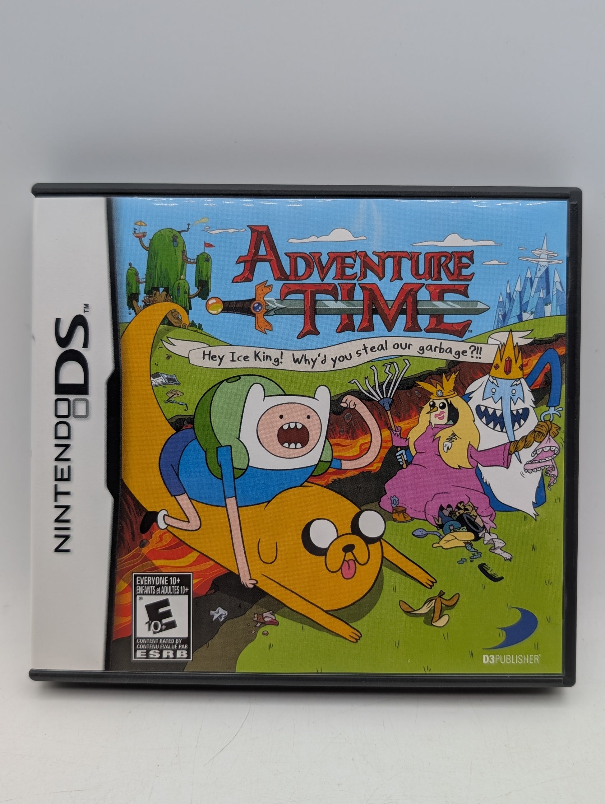Adventure Time Hey Ice King! Nintendo DS Game Complete with Manual image 1