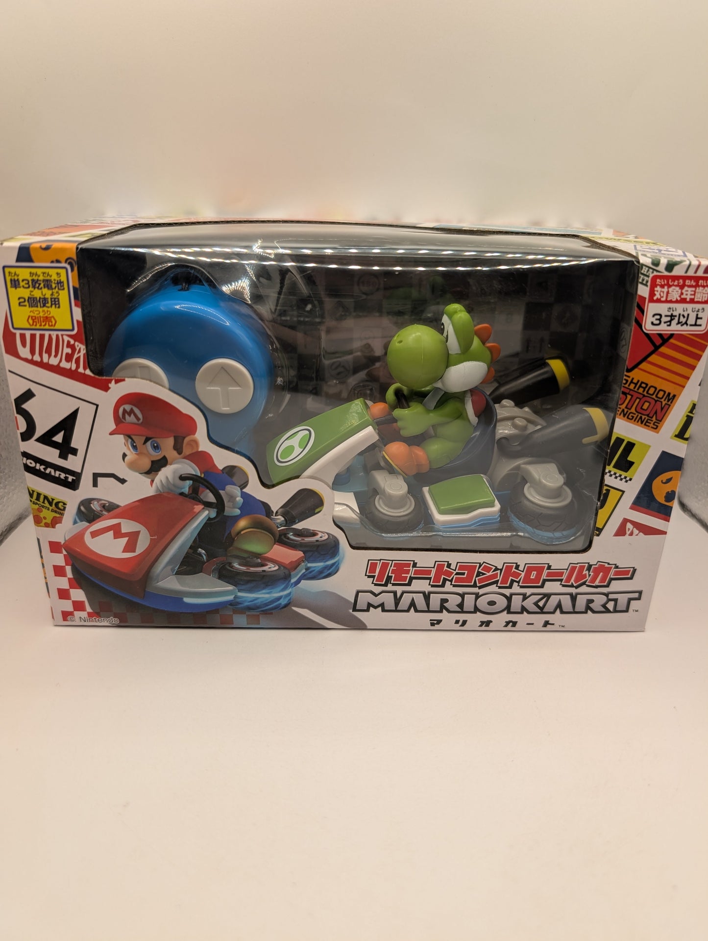 Mario Kart Yoshi Remote Control Car Muraoka RC Nintendo Japan Import - New FRENLY BRICKS - Open 7 Days