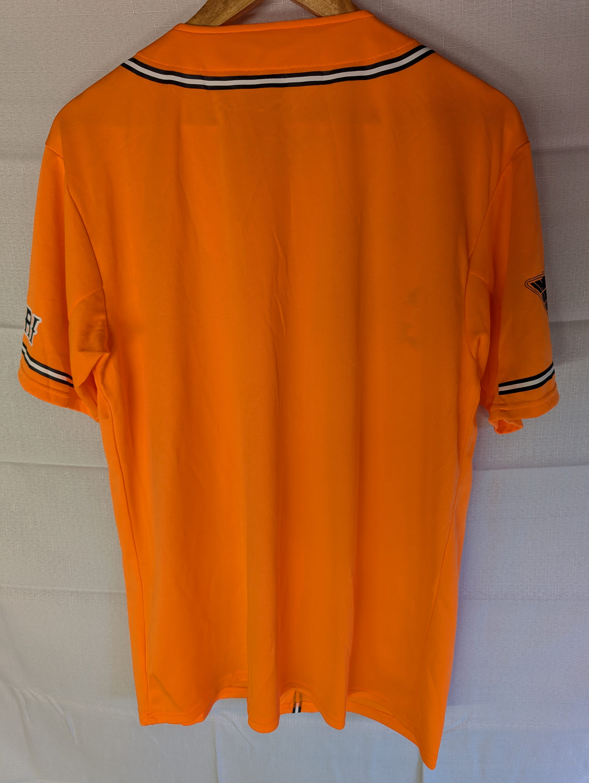 Nippon Baseball Adidas Yohiuri Giants Orange Blank Jersey Large, photo 11 image 11