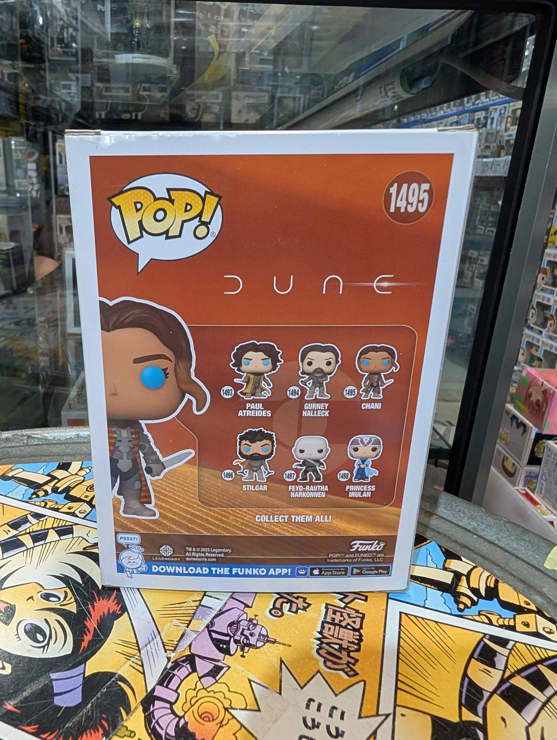Funko Pop! Vinyl: Movies - Dune 2: Part Two - Chani #1495 FRENLY BRICKS - Open 7 Days