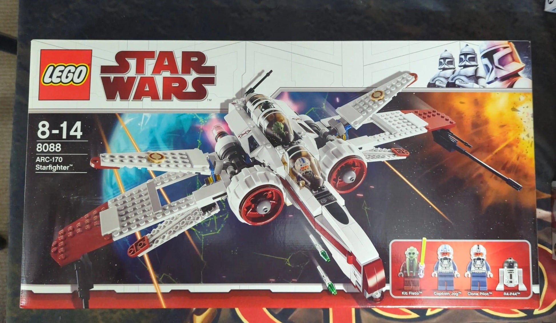 LEGO Star Wars: ARC-170 Starfighter (8088)--RETIRED FRENLY BRICKS - Open 7 Days