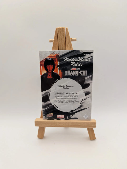 2023 Upper Deck Marvel - Shang-Chi - Hidden Metal Relics Bronze - Meng’er Zhang FRENLY BRICKS - Open 7 Days