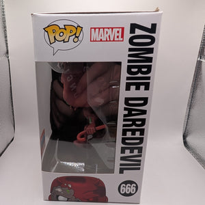 Funko Pop Marvel Zombies - Zombie Daredevil #666 FRENLY BRICKS - Open 7 Days