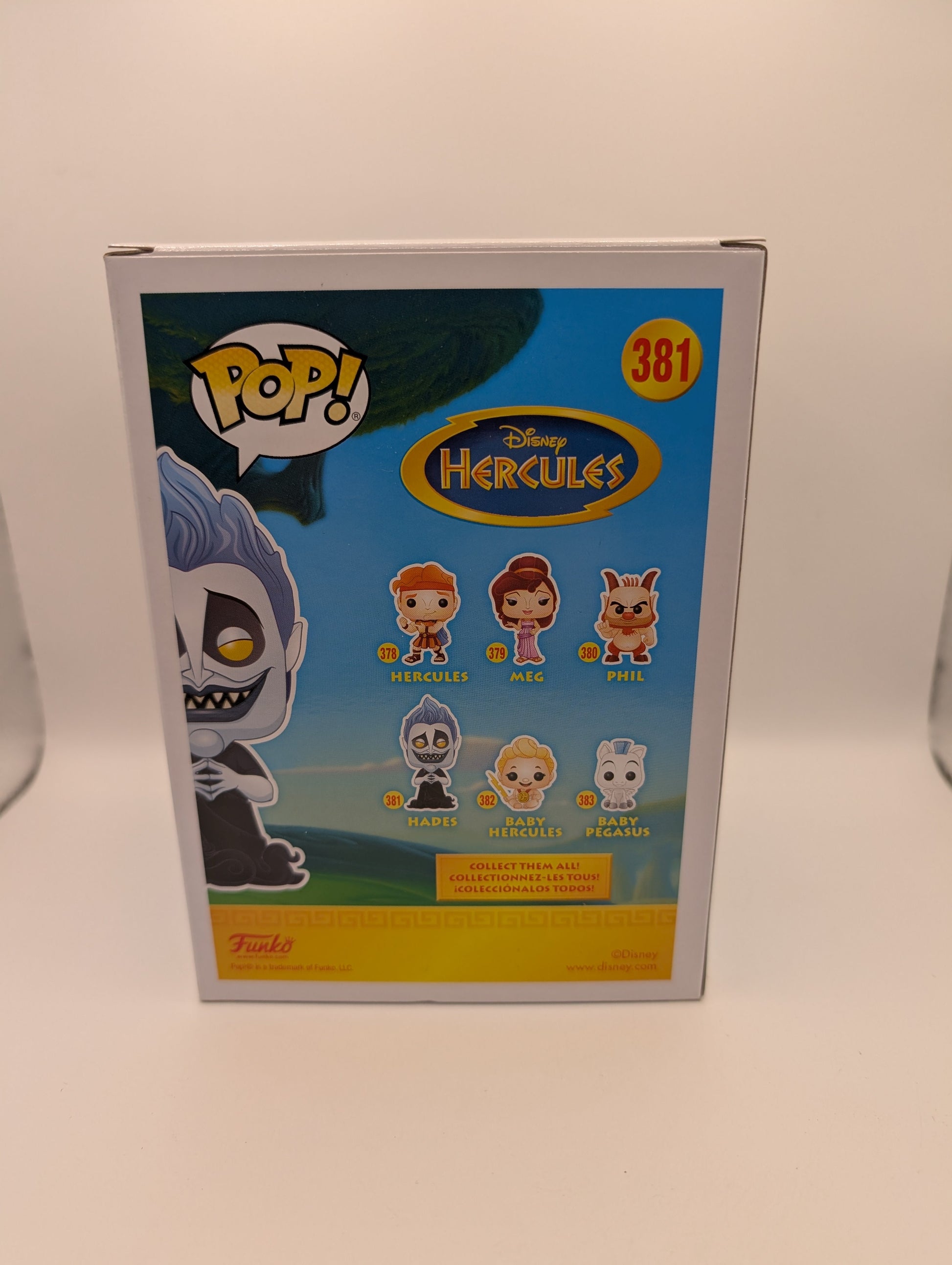 Funko Pop! Disney Hades Red Glow Chase #381 FRENLY BRICKS - Open 7 Days