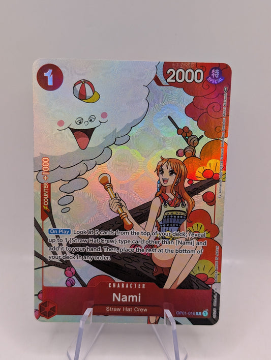 Nami (Gift Collection 2023) OP01-016 One Piece Promotion Cards Foil FRENLY BRICKS - Open 7 Days