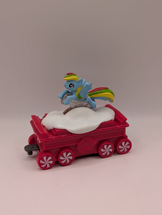 McDonalds My Little Pony Holiday Express Train Car #5 Happy Meal Toy 2017 FRENLY BRICKS - Open 7 Days