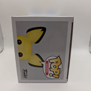 POKEMON FUNKO POP - PICHU FLOCKED #579 - 2020 WONDEROUS CONVENTION LMTD EDITION FRENLY BRICKS - Open 7 Days