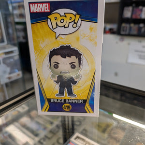 FUNKO Pop Vinyl Bruce Banner Marvel #419 FRENLY BRICKS - Open 7 Days