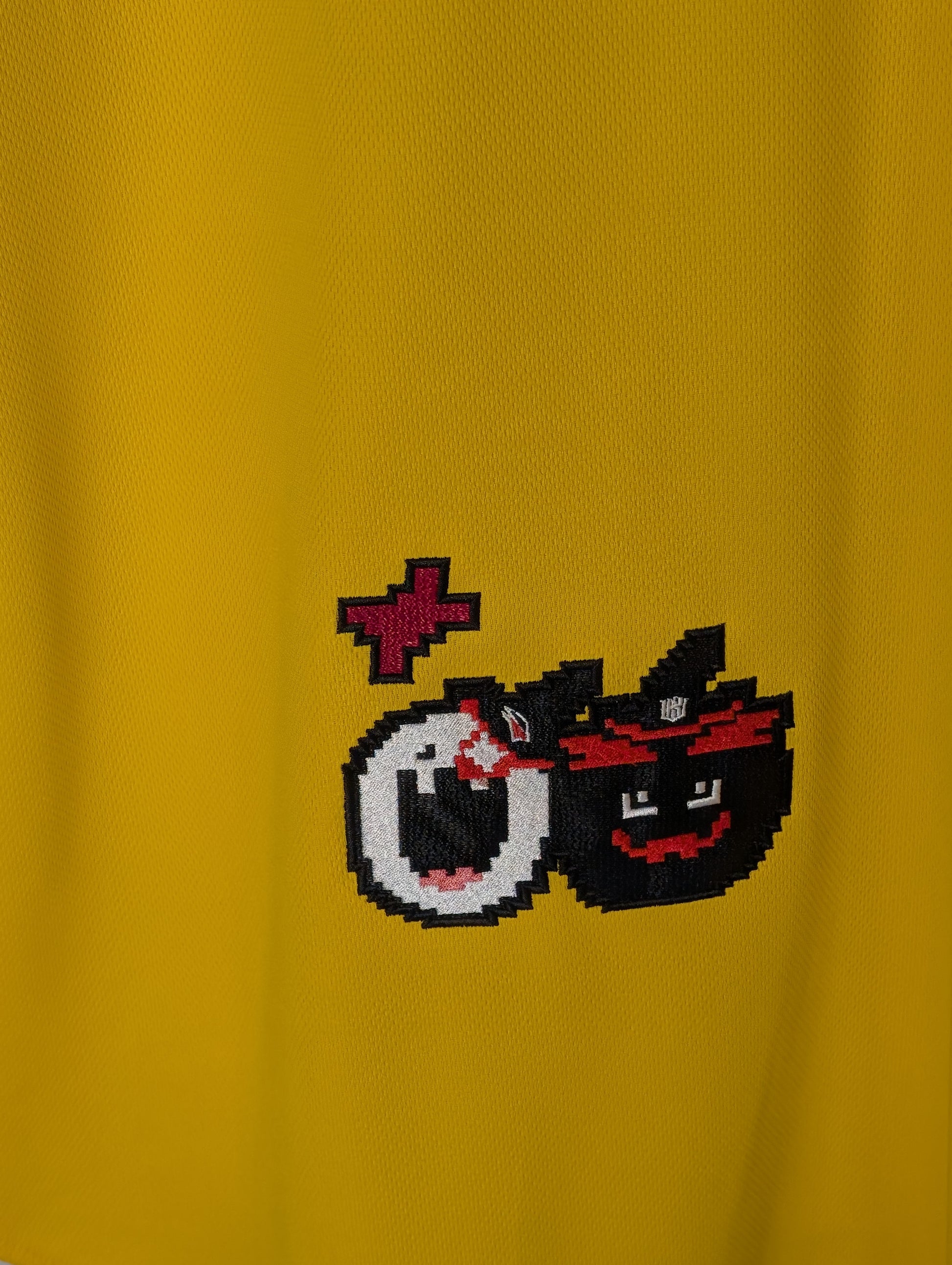 Korean Baseball KT Wiz Bright Yellow 2025 Pixel Uniform XXL Blank Jersey